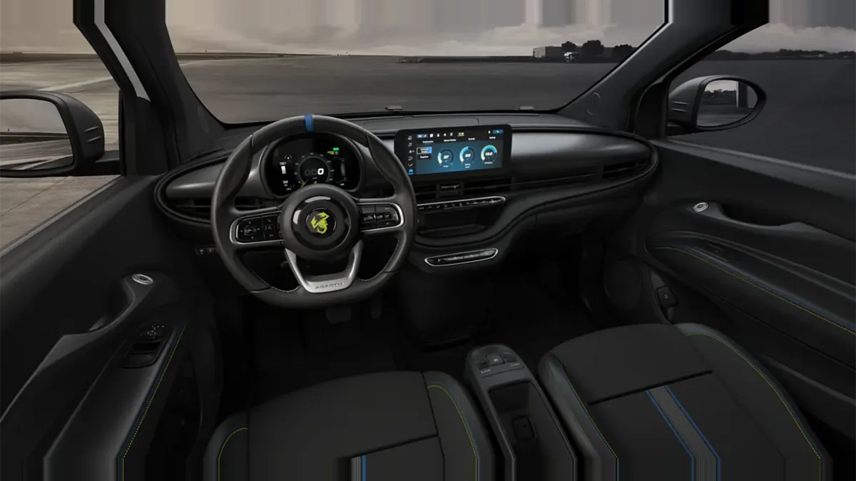 Abarth 500e 42kWh en renting en Barcelona — Delantera