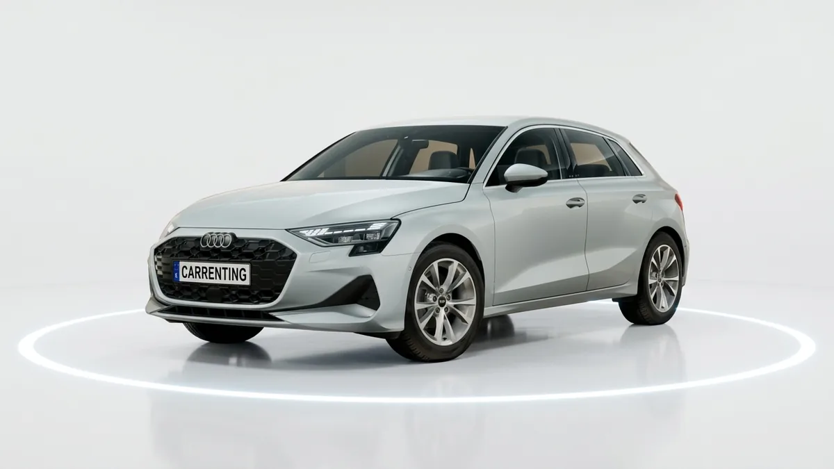 Audi A3 Sportback Advanced TFSI S Tronic en renting en Barcelona