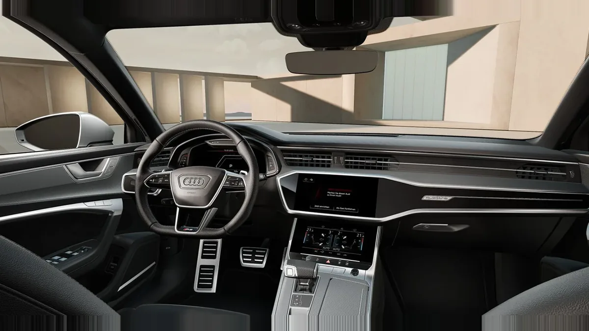 Audi RS6 Avant TFSI Quattro en renting en Barcelona — Delantera