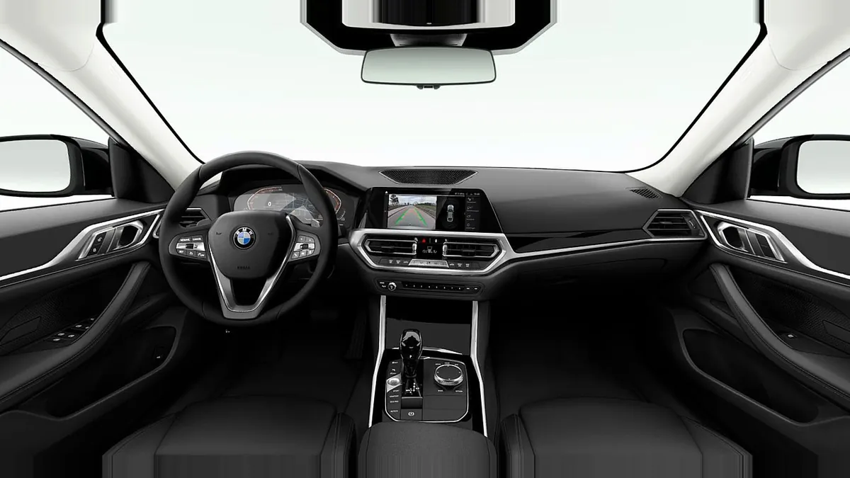 BMW Serie 4 Gran Coupé 420i en renting en Barcelona — Delantera