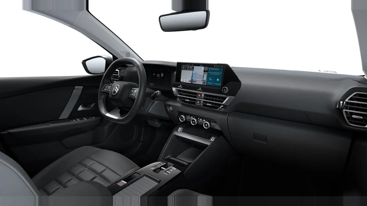 Citroën C4 Hybrid Business Edition en renting en Barcelona — Interior