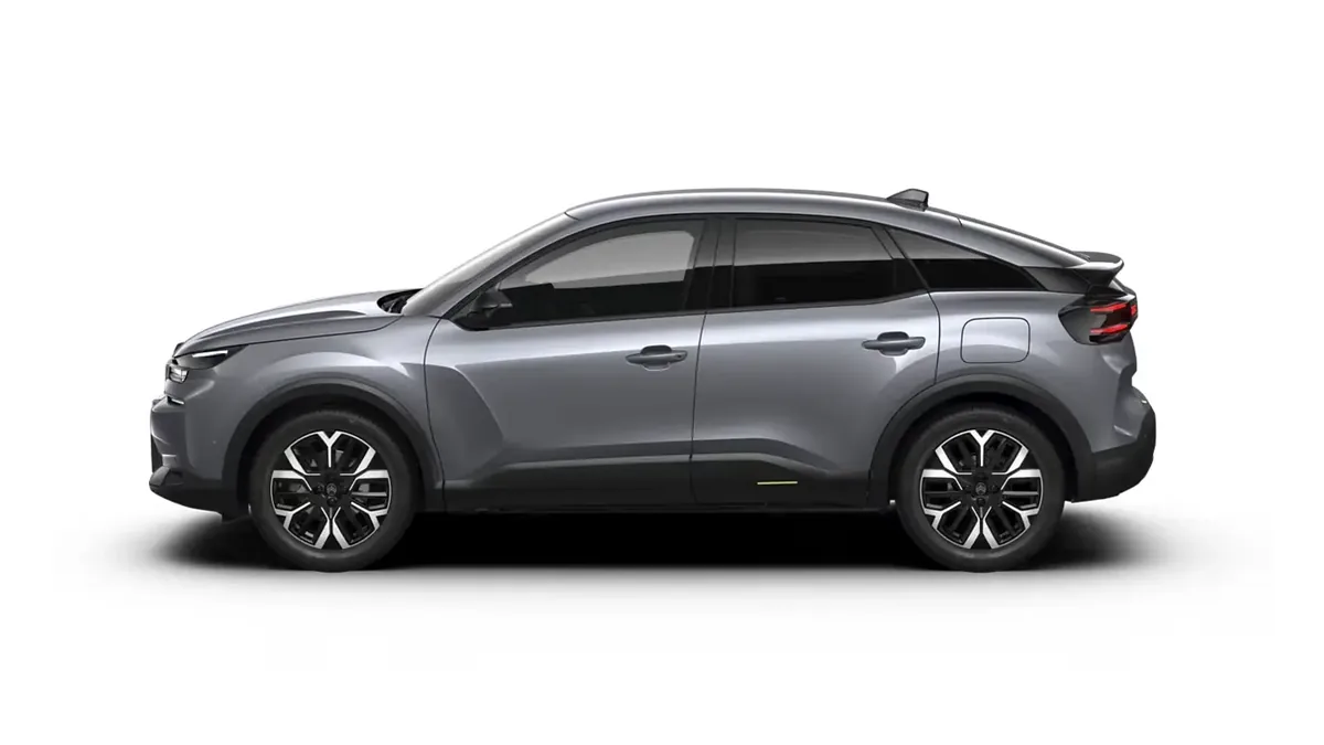 Citroën C4 Hybrid e-DCS6 Max 145CV en renting en Barcelona — Lateral