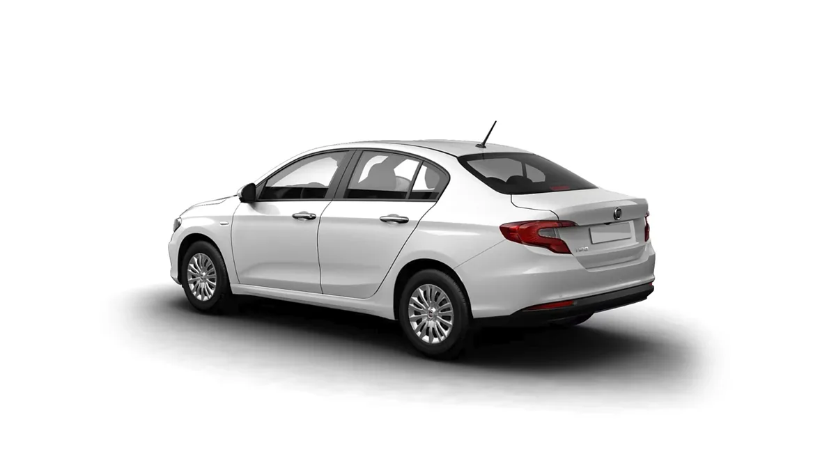 Fiat Tipo Sedán 1.6 Diésel 96kW (130CV) en renting en Barcelona — Trasera