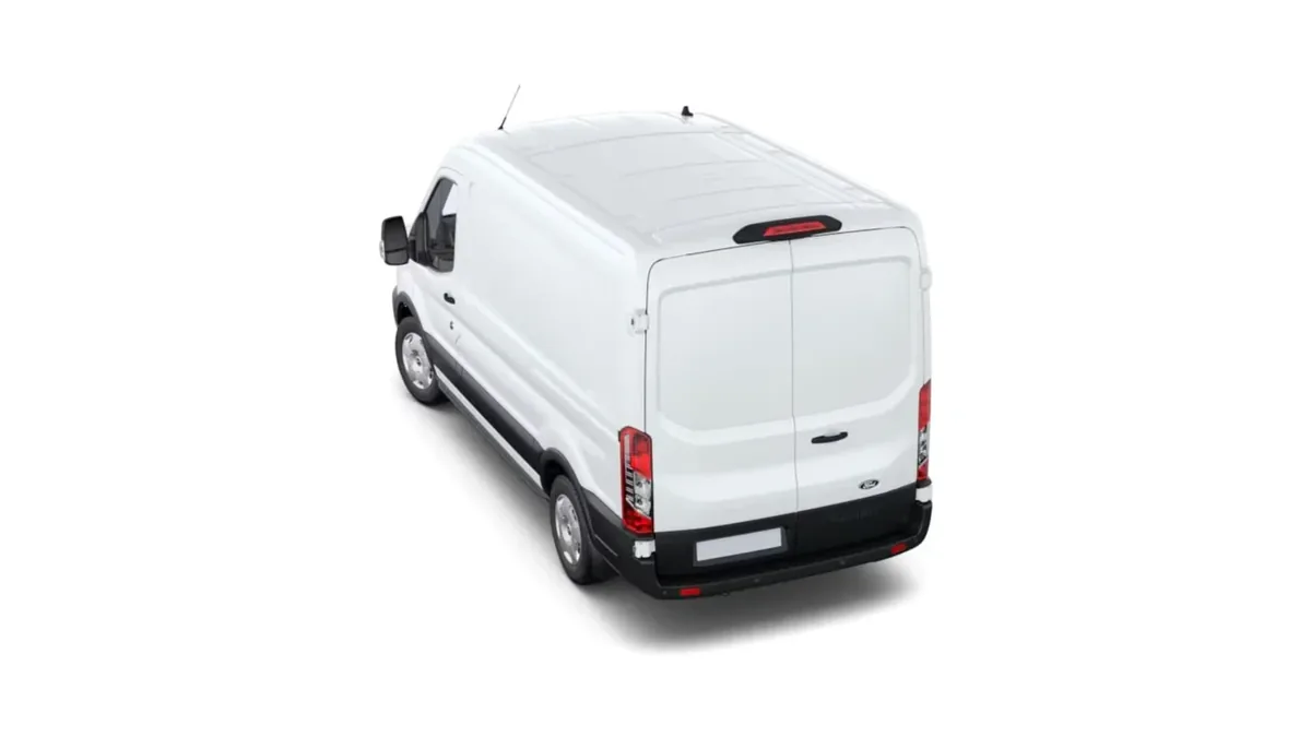 Ford TRANSIT 350 L2 Trend N1 EcoBlue 96kW FWD en renting en Barcelona — Trasera