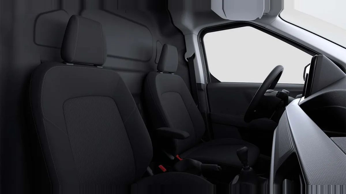 Ford Transit Courier Van 1.5 Ecoblue Trend en renting en Barcelona — Interior