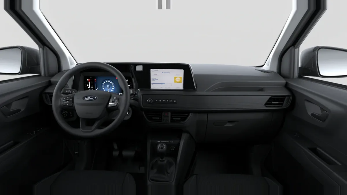 Ford TRANSIT COURIER VAN DIESEL 1.5  100 CV en renting en Barcelona — Interior
