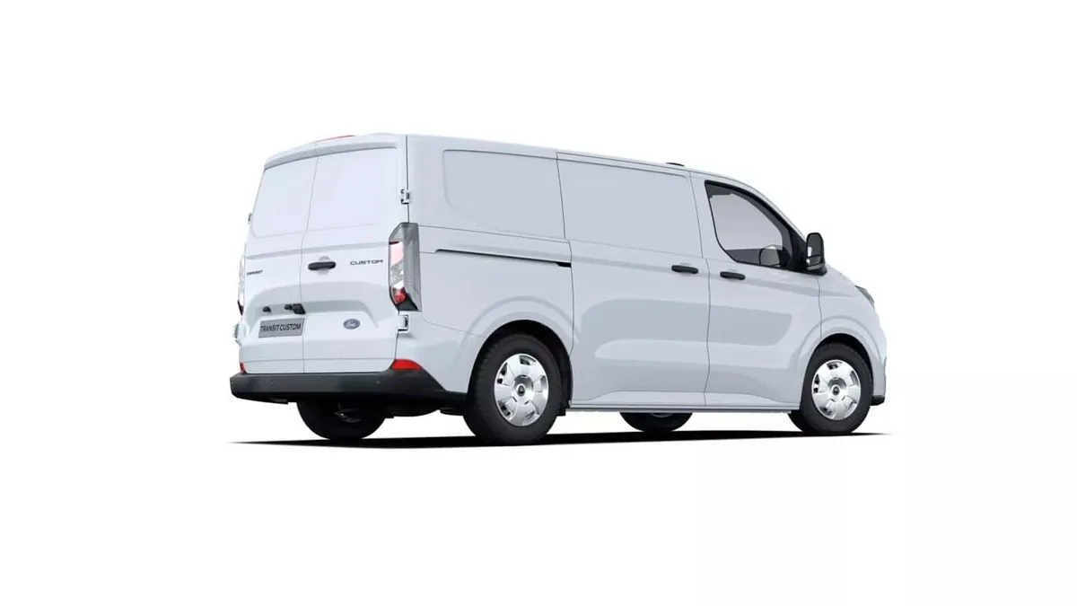 Ford Transit Custom Furgon Van 2.0 Ecoblue 136Cv 280 L1 Trend II en renting en Barcelona — Trasera