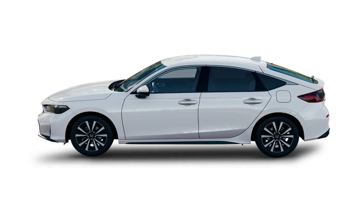 Honda Civic 2.0 i-MMD Elegance 184CV en renting en Barcelona — Trasera
