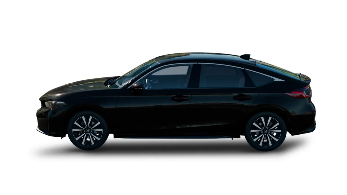 Honda Civic 2.0 i-MMD Elegance 184CV en renting en Barcelona — Lateral