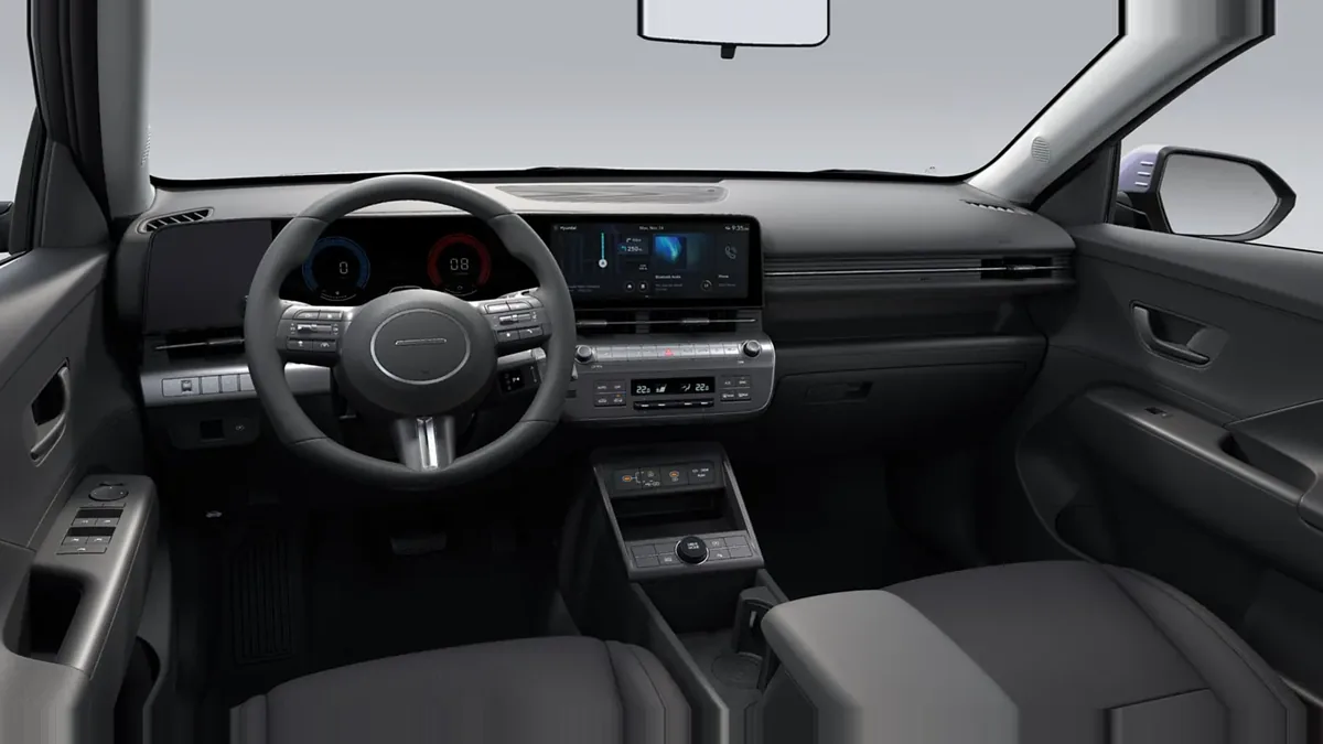 Hyundai Kona HEV 1.6GDI 138CV DT Maxx en renting en Barcelona — vista 6