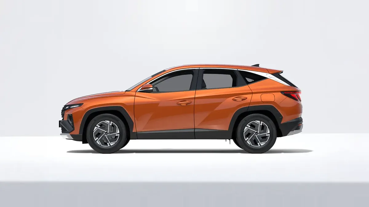 Hyundai Tucson FL 1.6T 239CV HEV AT Klass en renting en Barcelona — Interior