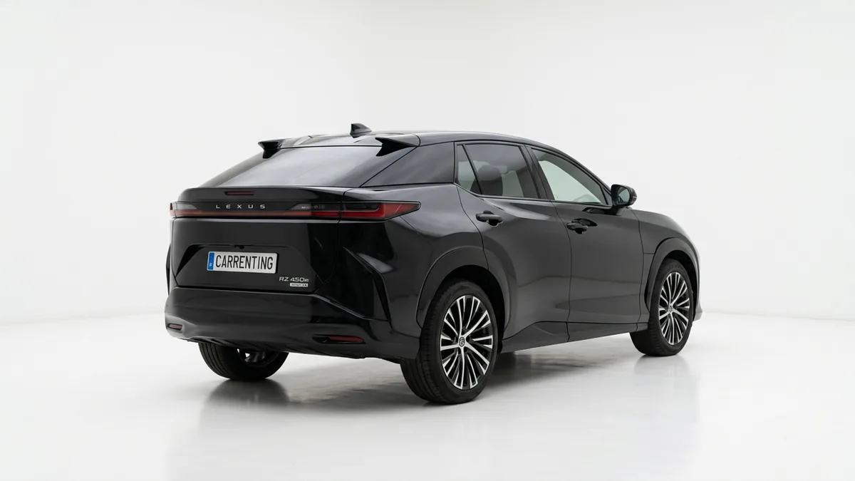 Lexus RZ 350e e-Premium Efficiency FWD 224CV en renting en Barcelona — Delantera