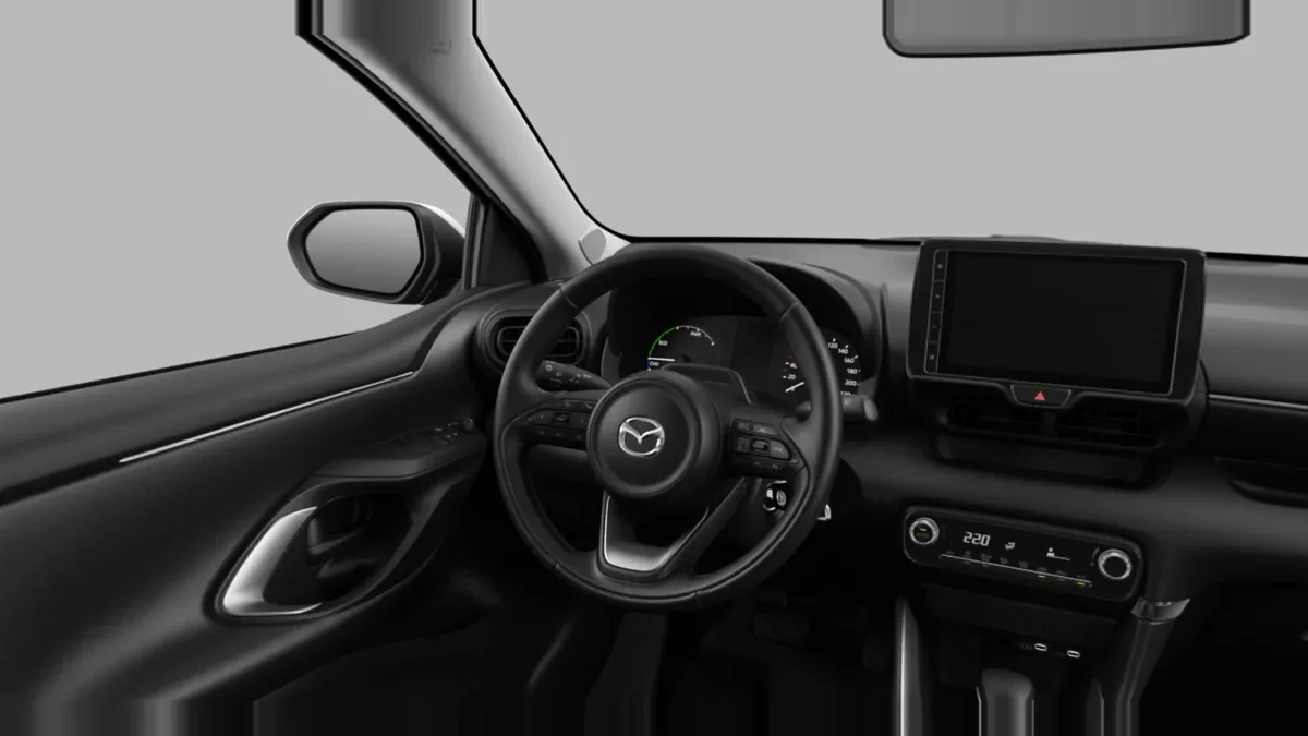 Mazda 2 Hybrid 1.5 85kW 116CV CVT Centre-Line GRY en renting en Barcelona — Delantera