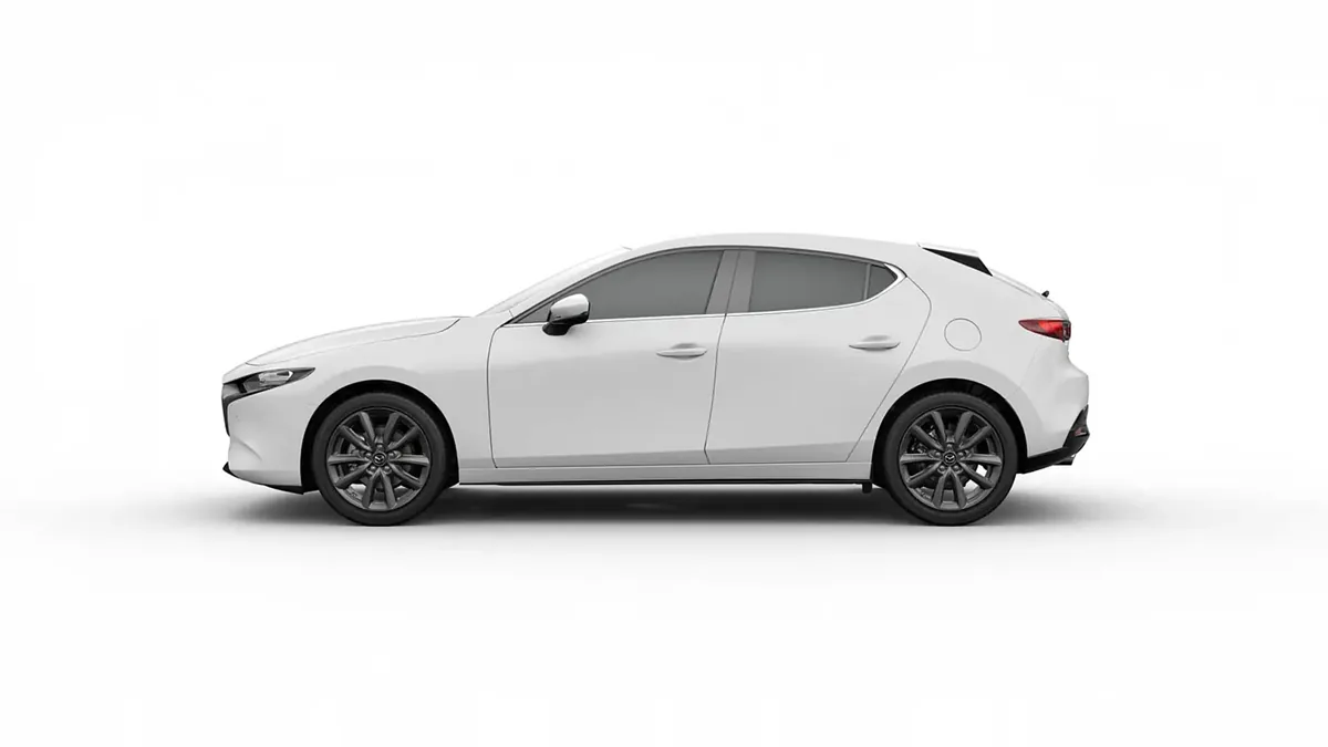 Mazda 3 2.5L e-Skyactiv G MHEV 140CV 6AT Centre-Line en renting en Barcelona