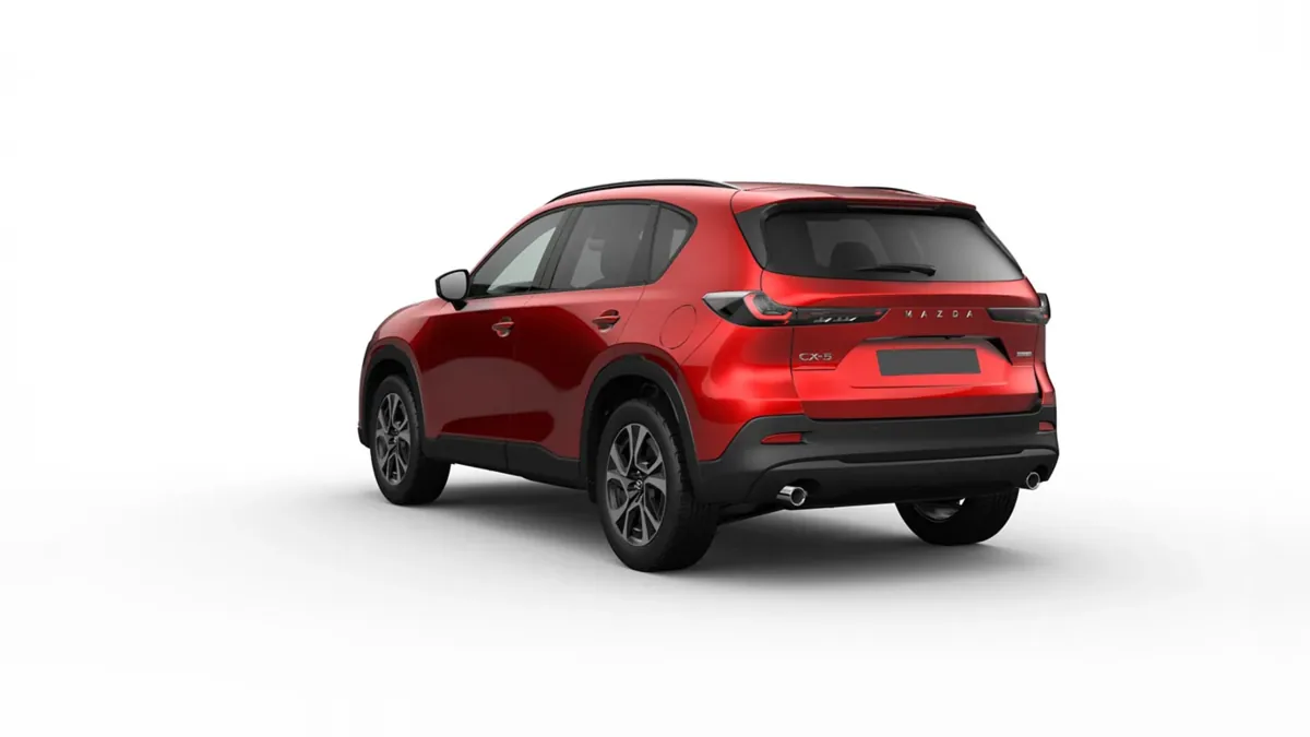 Mazda CX-5 2.5 e-Skyactiv-G MHEV 141cv Centre-Line FWD en renting en Barcelona — Trasera