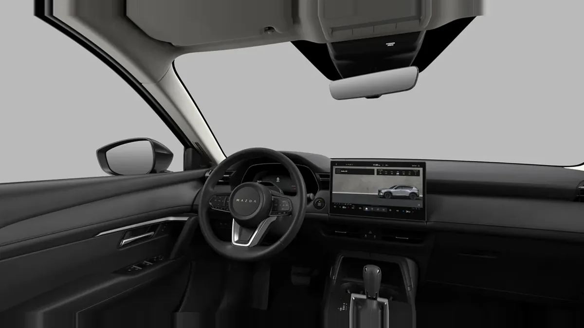 Mazda CX-5 2.5 Sky MHEV 141CV AT FWD Exclusive-Line en renting en Barcelona — Delantera