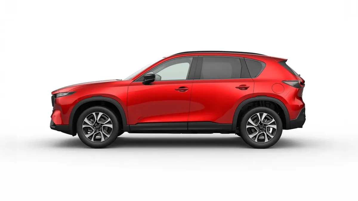 Mazda CX-5 2.5 Sky MHEV Centre-Line en renting en Barcelona — Lateral