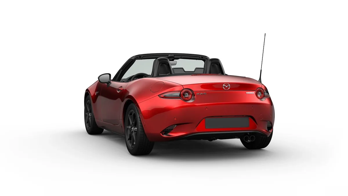 Mazda MX-5 MIATA 1.5 SKYACTIV-G 97kW (132CV) Prime-Line en renting en Barcelona — Trasera
