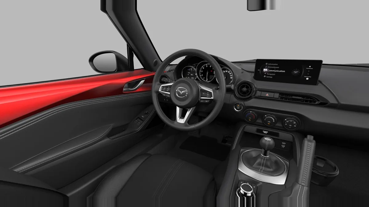 Mazda MX-5 MIATA 1.5 SKYACTIV-G 97kW (132CV) Prime-Line en renting en Barcelona — Interior