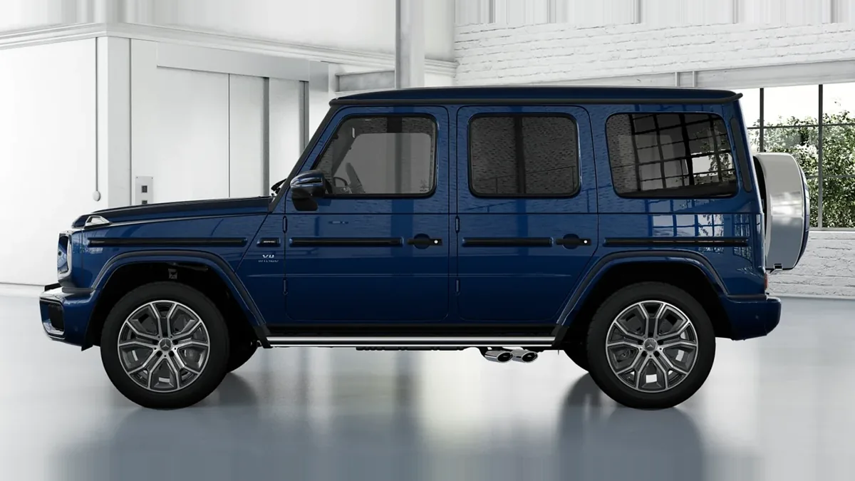 Mercedes-AMG G 63 en renting en Barcelona — Lateral