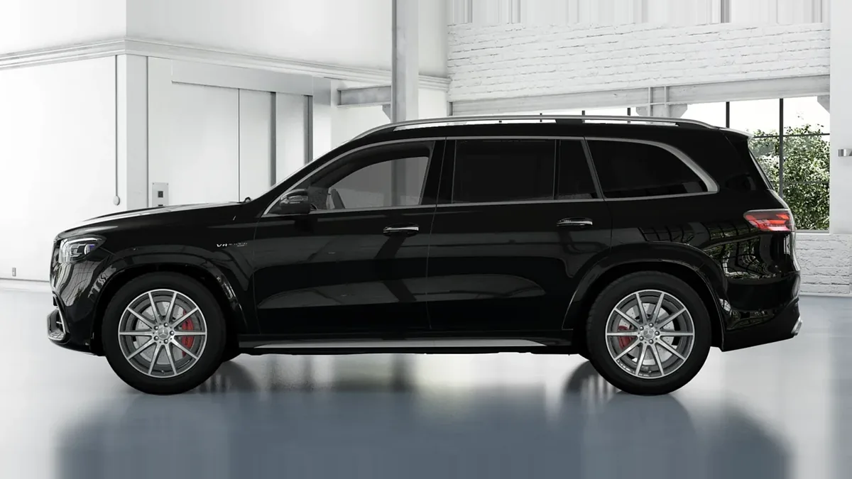 Mercedes-AMG GLS 63 4MATIC en renting en Barcelona — Lateral