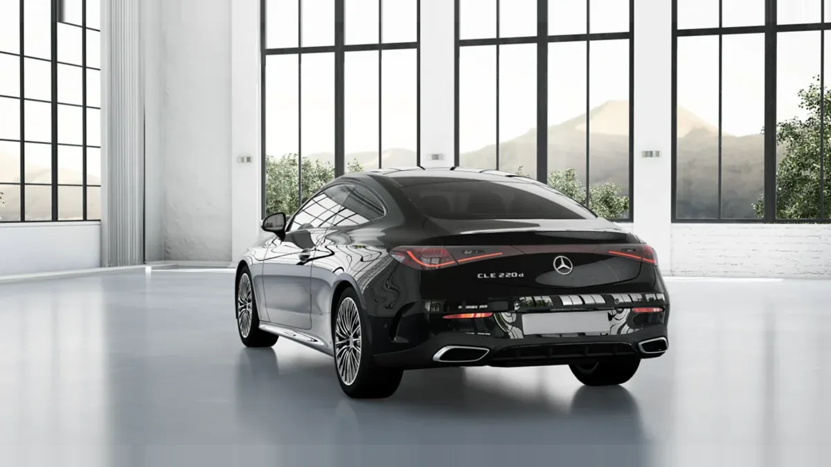 Mercedes-Benz CLE 220d Coupé en renting en Barcelona — Trasera