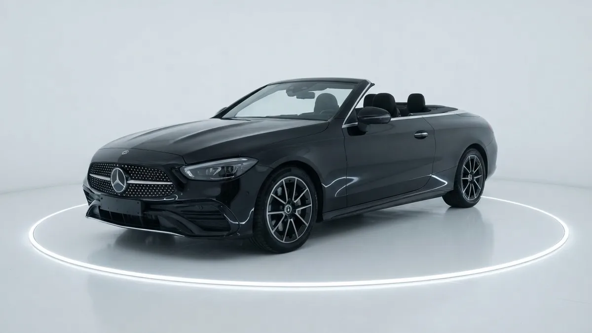 Mercedes-Benz CLE Cabrio 200D en renting en Barcelona
