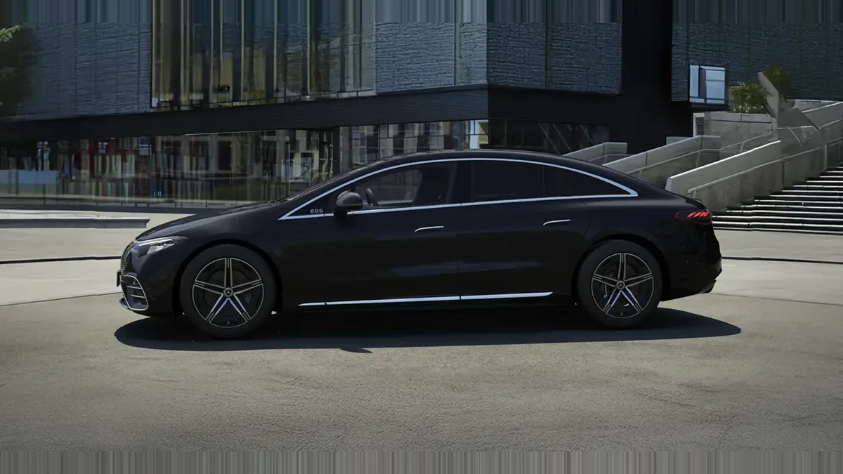 Mercedes-Benz EQS 350 Edition en renting en Barcelona — Lateral