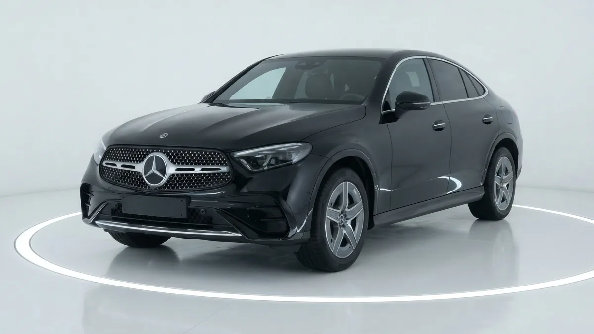 Mercedes-Benz GLC Coupé 300 de 4MATIC QS en renting en Barcelona