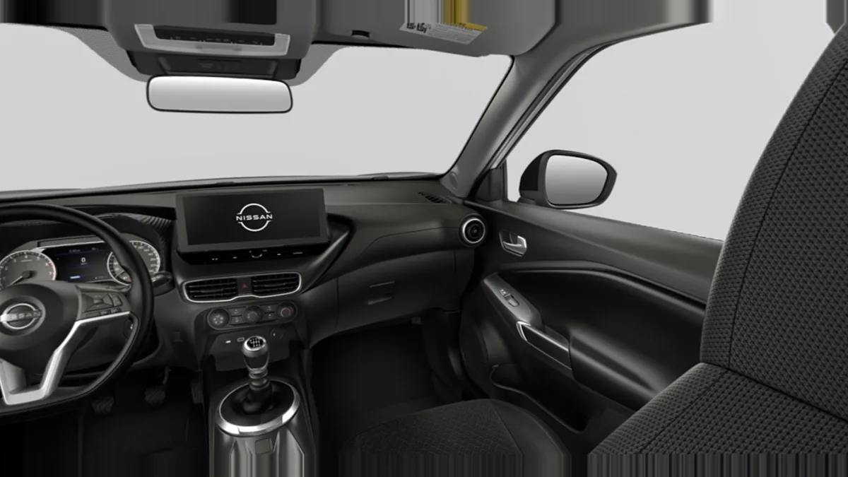 Nissan Juke 1.0 DIG-T 114CV Acenta II en renting en Barcelona — Interior