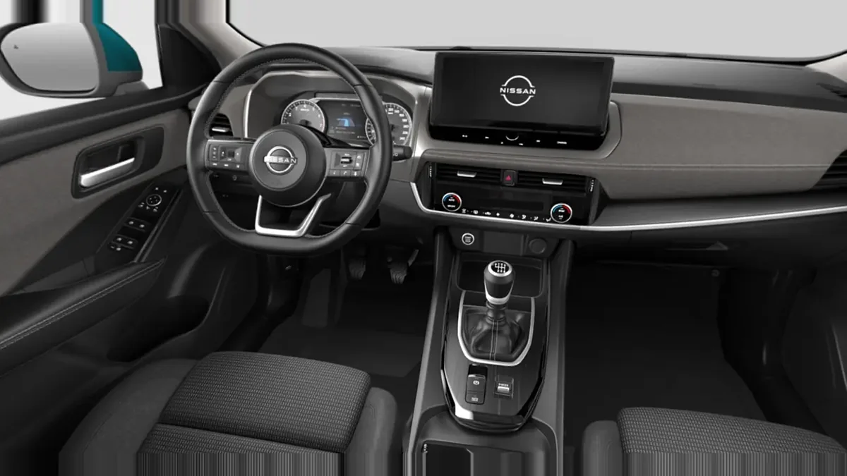 Nissan Qashqai DIG-T 103kW (140CV) MHEV 4x2 Acenta Deep Blue Ocean en renting en Barcelona — Delantera