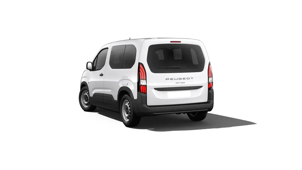 Peugeot Rifter Active Business Standard N1 BlueHDi 100 S&S en renting en Barcelona — Trasera
