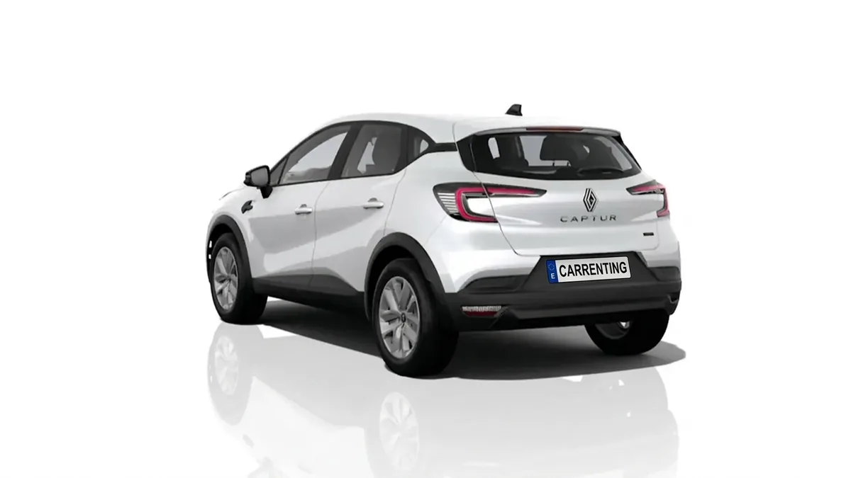 Renault Captur Evolution TCE 140cv DCE en renting en Barcelona — Trasera