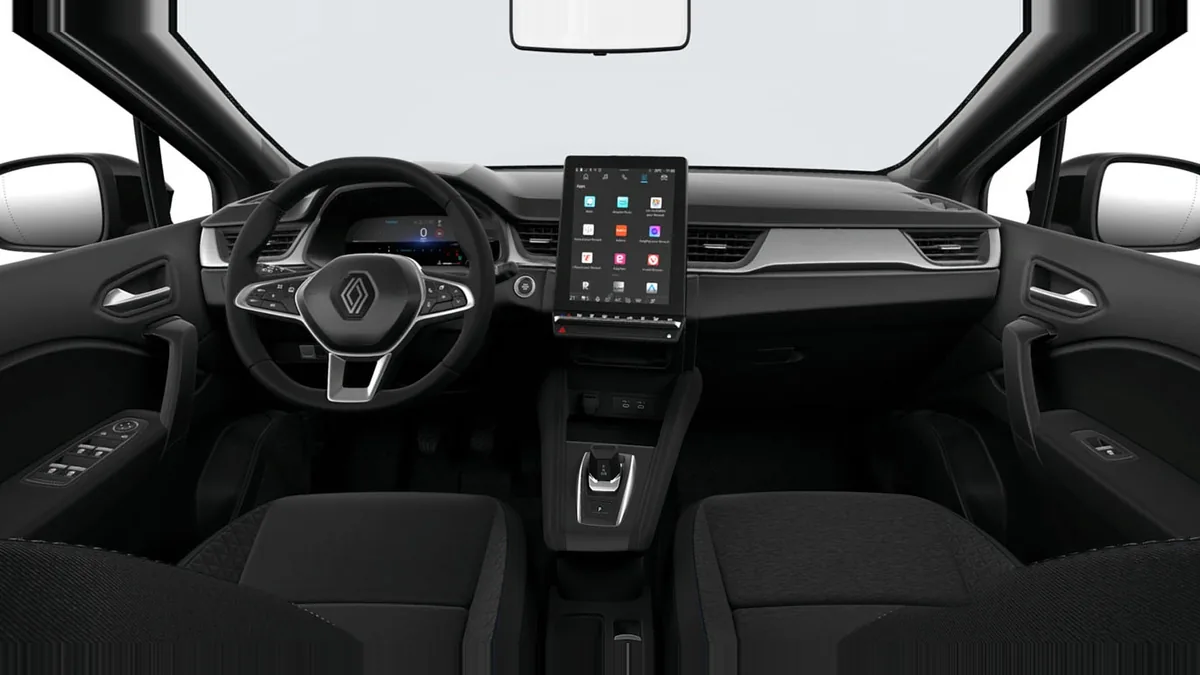 Renault Captur Evolution TCE 140cv DCE en renting en Barcelona — Delantera
