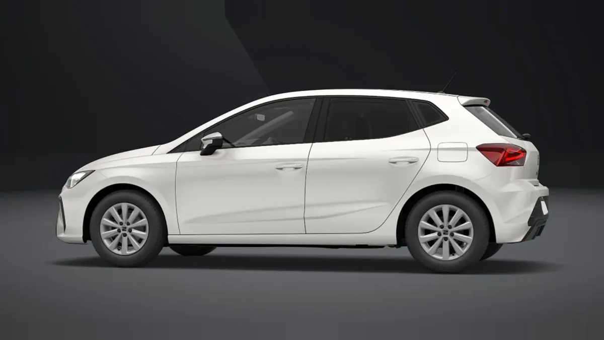 SEAT Ibiza 1.0 TSI Start/Stop Style+ (95CV) en renting en Barcelona — Lateral