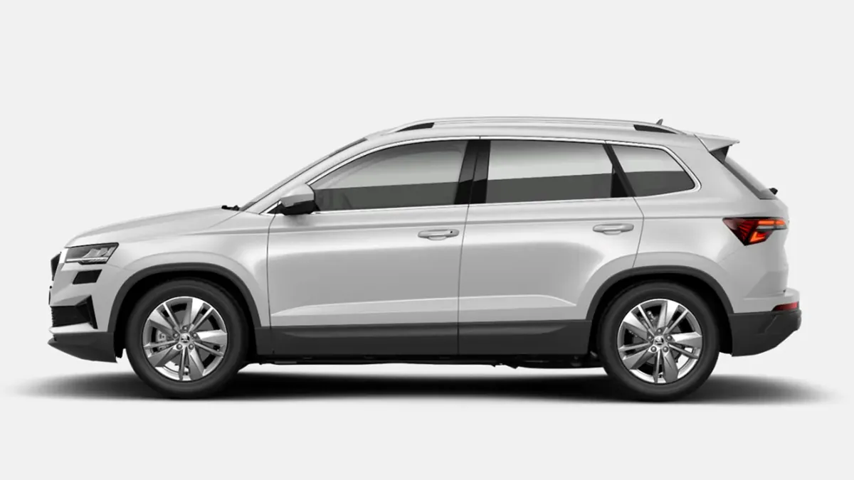 Škoda Karoq 2.0 TDI 110kW 150CV DSG 7vel. en renting en Barcelona — Lateral
