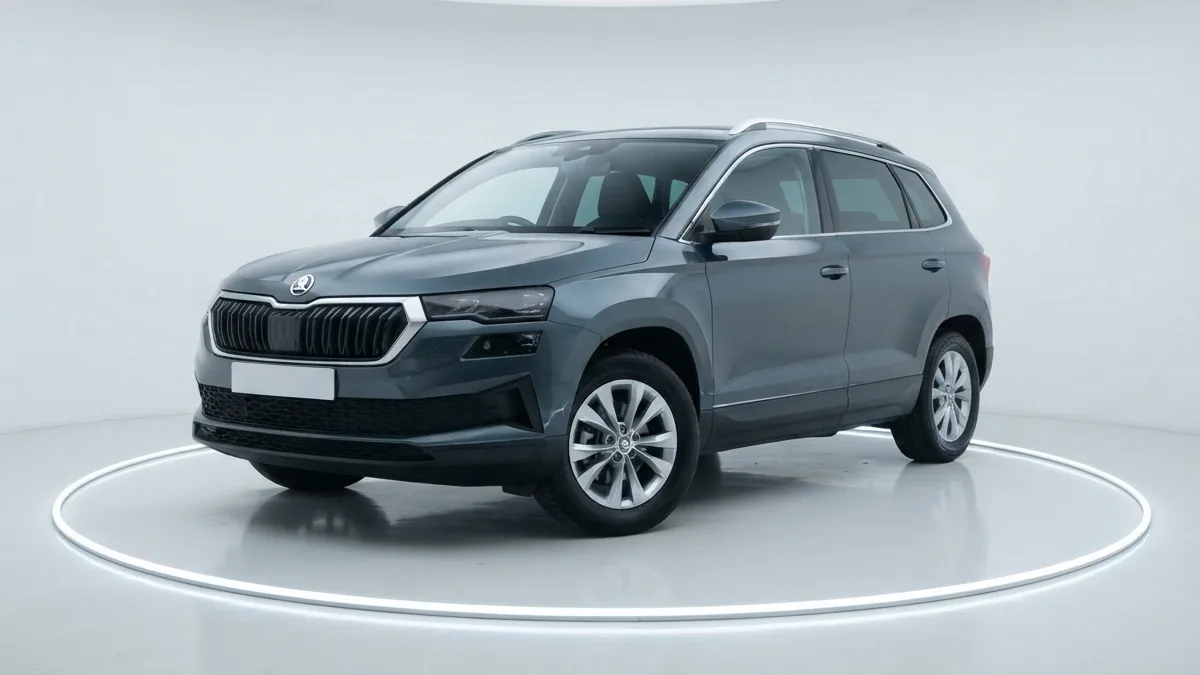 Škoda Karoq Selection 2.0 TDI 150cv 4x4 DSG en renting en Barcelona — Lateral