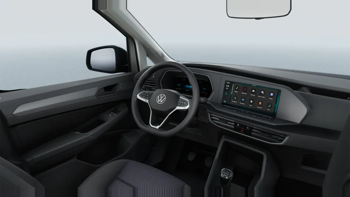 Volkswagen Caddy Fresh Van 2.0 TDI 75kW (102CV) 6vel. - ISOTERMO en renting en Barcelona — Interior
