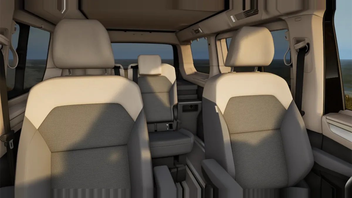 Volkswagen California Beach Tour 2.0 TDI 110kW (150CV) DSG en renting en Barcelona — Interior