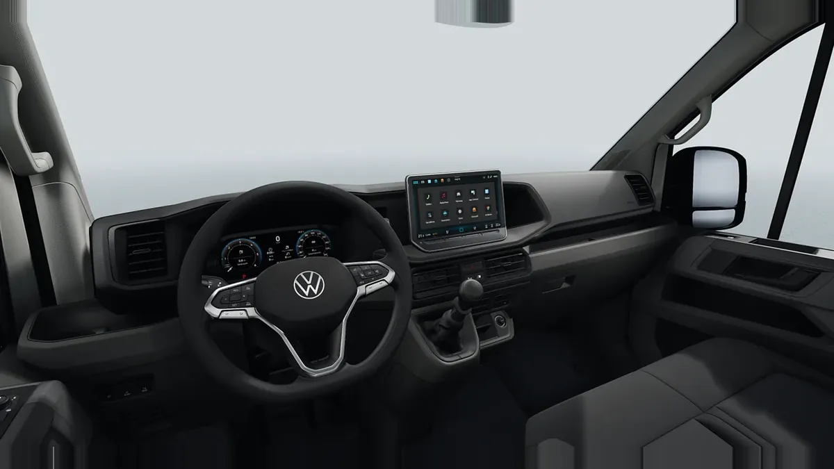 Volkswagen Crafter 35 Furgón BL TA L4H3 2.0 TDI 103kW (140CV) - ISOTERMO en renting en Barcelona — Interior